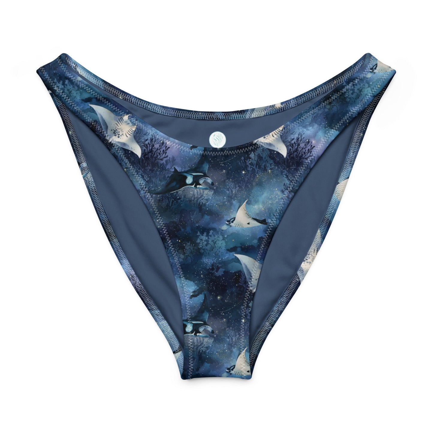 Moonlight Manta Eco High-Leg Cheeky Bikini Bottom - 