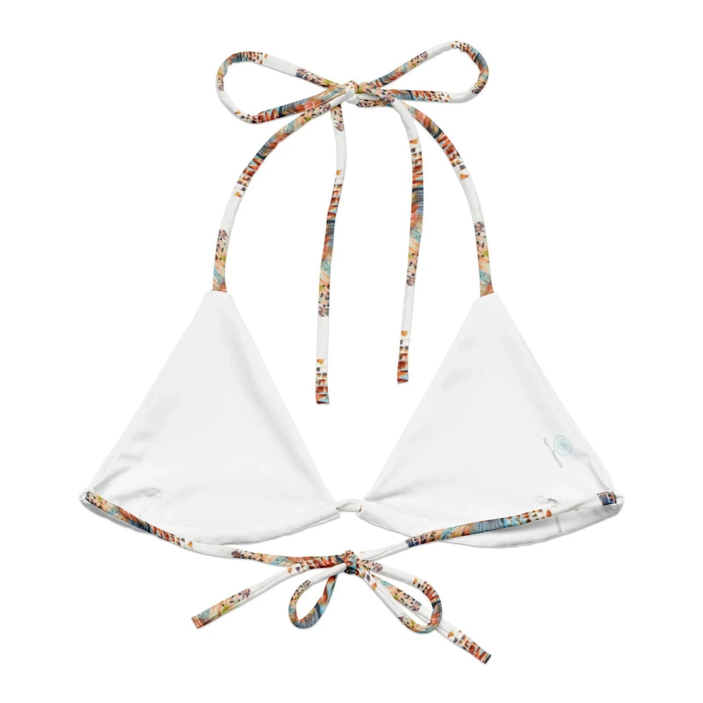Invasive Lionfish Eco String Bikini Top - 
