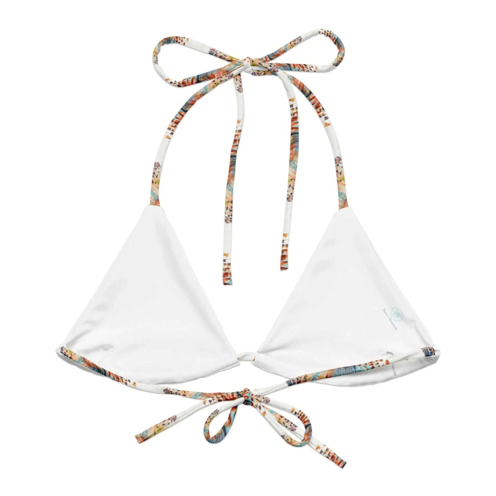 Invasive Lionfish Eco String Bikini Top - 