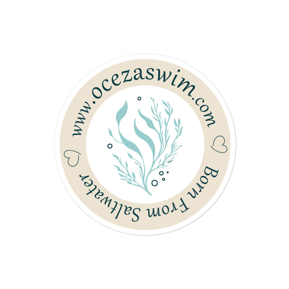 Oceza Born from Saltwater Sticker