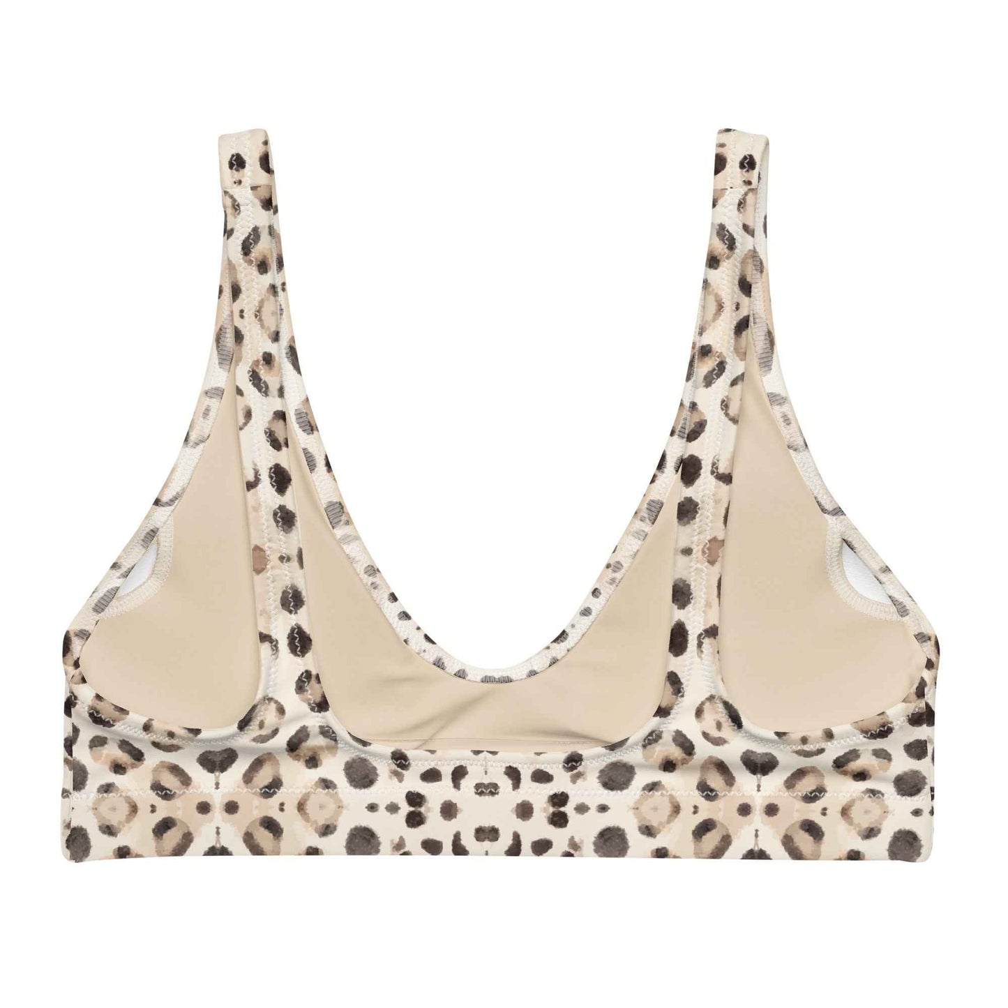Leopard Shark Eco Bikini Top - 
