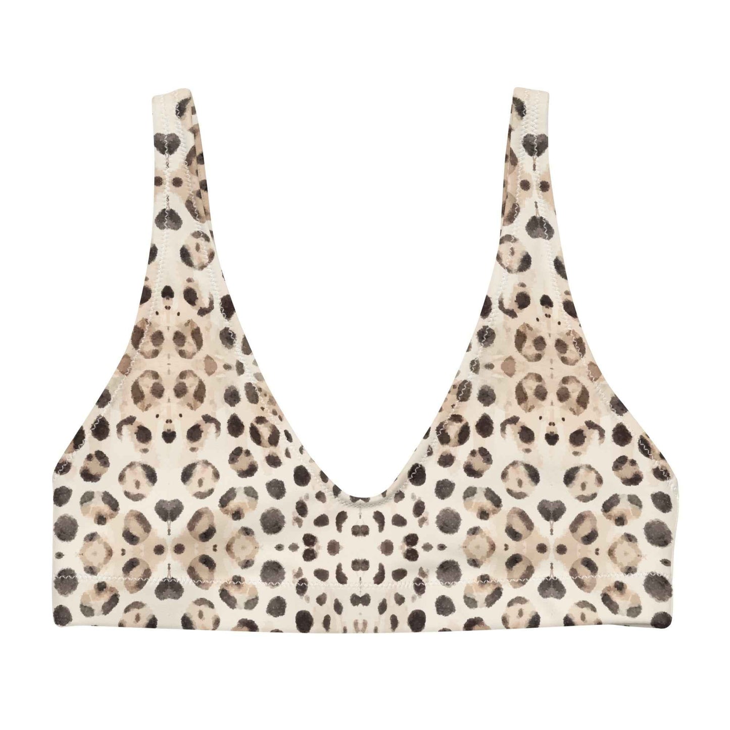 Leopard Shark Eco Bikini Top - 