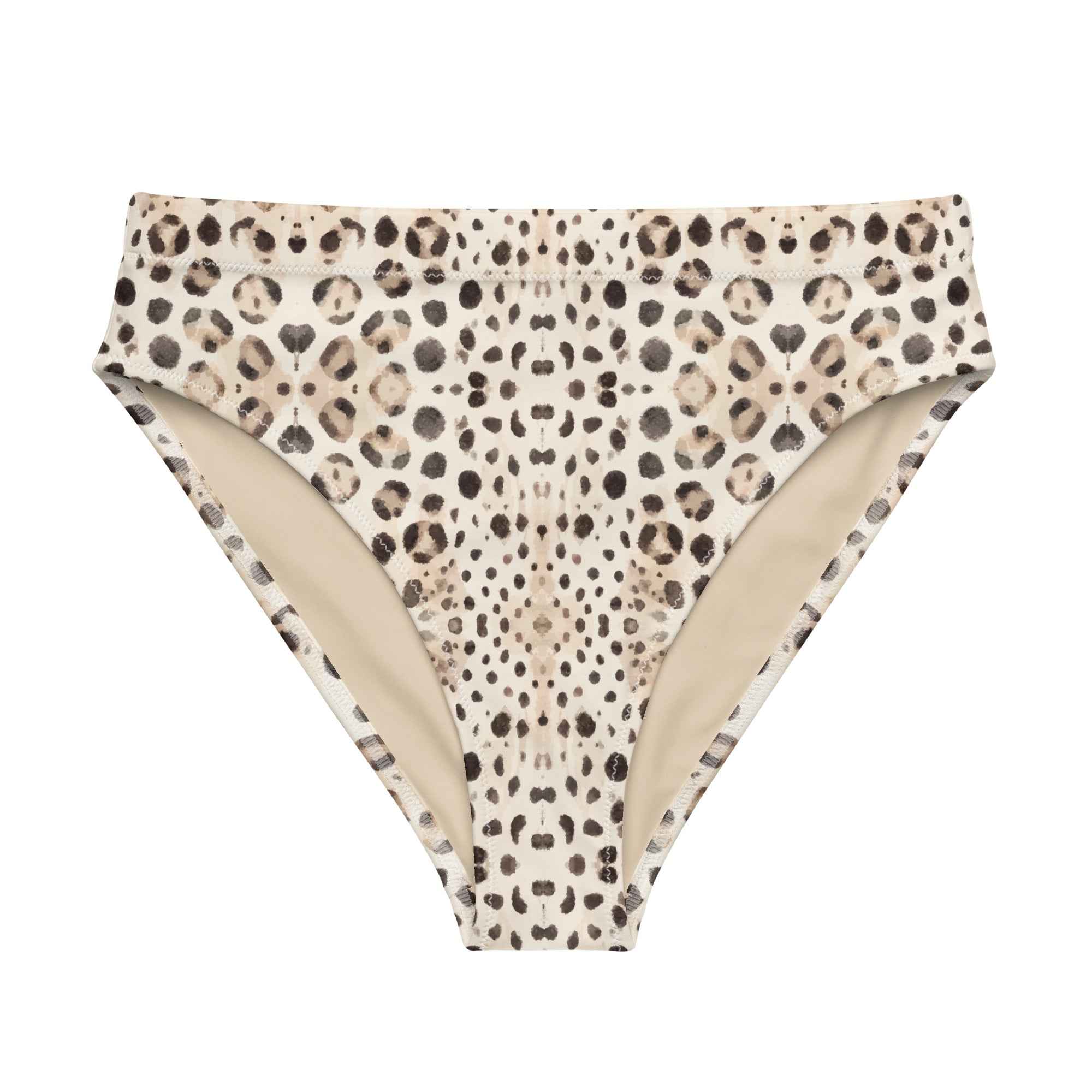 Leopard Shark Eco High-Waisted Bikini Bottom -  - ["Leopard Shark","Shark","swim","women"]