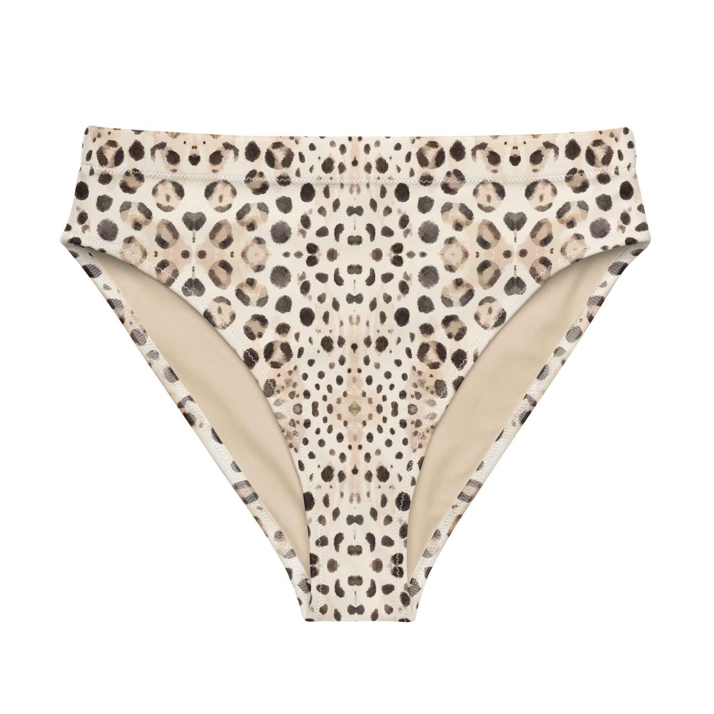 Leopard Shark Eco High-Waisted Bikini Bottom - 