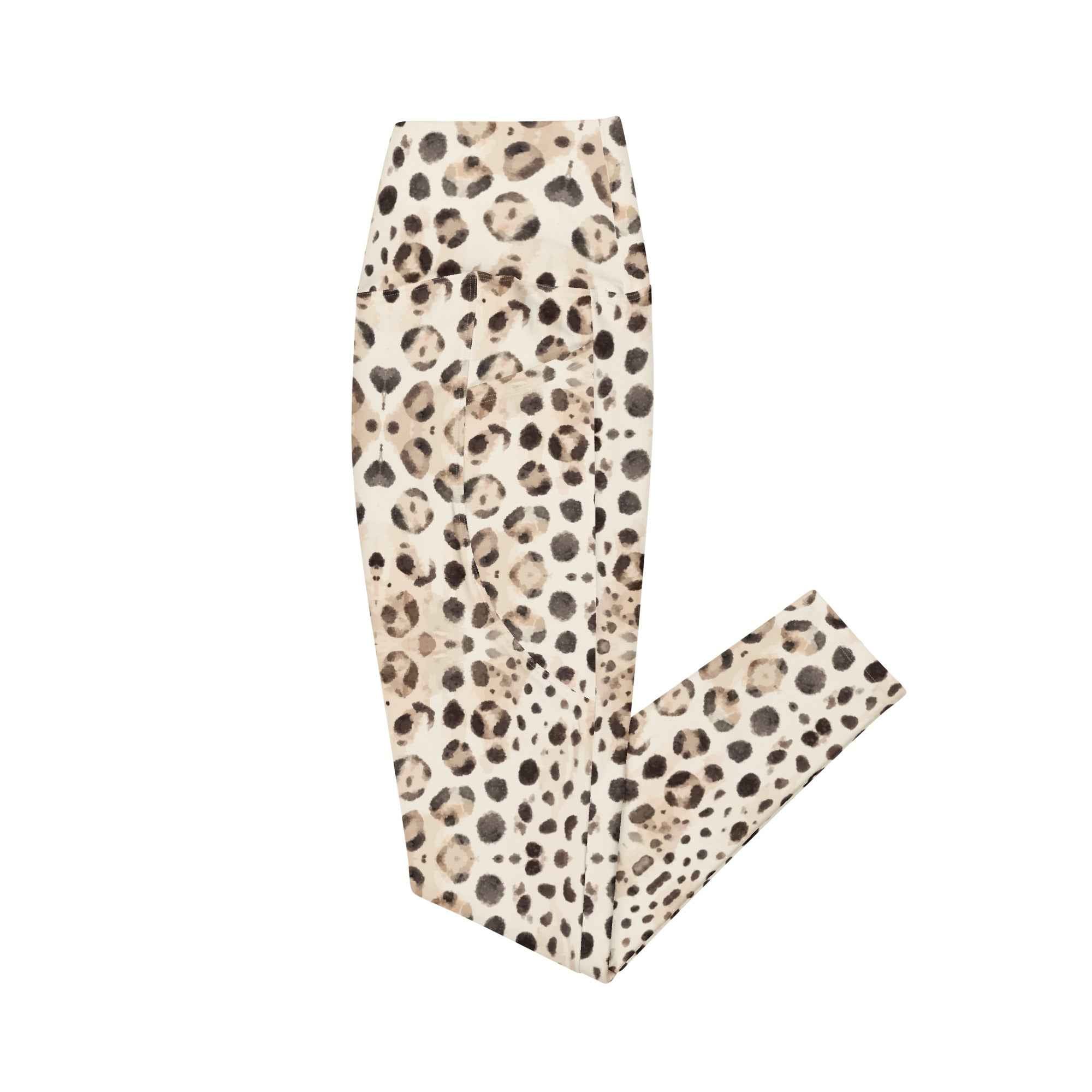 Leopard Shark Eco Swim Leggings With Pockets -  - ["leggings","Leopard Shark","shark","women"]