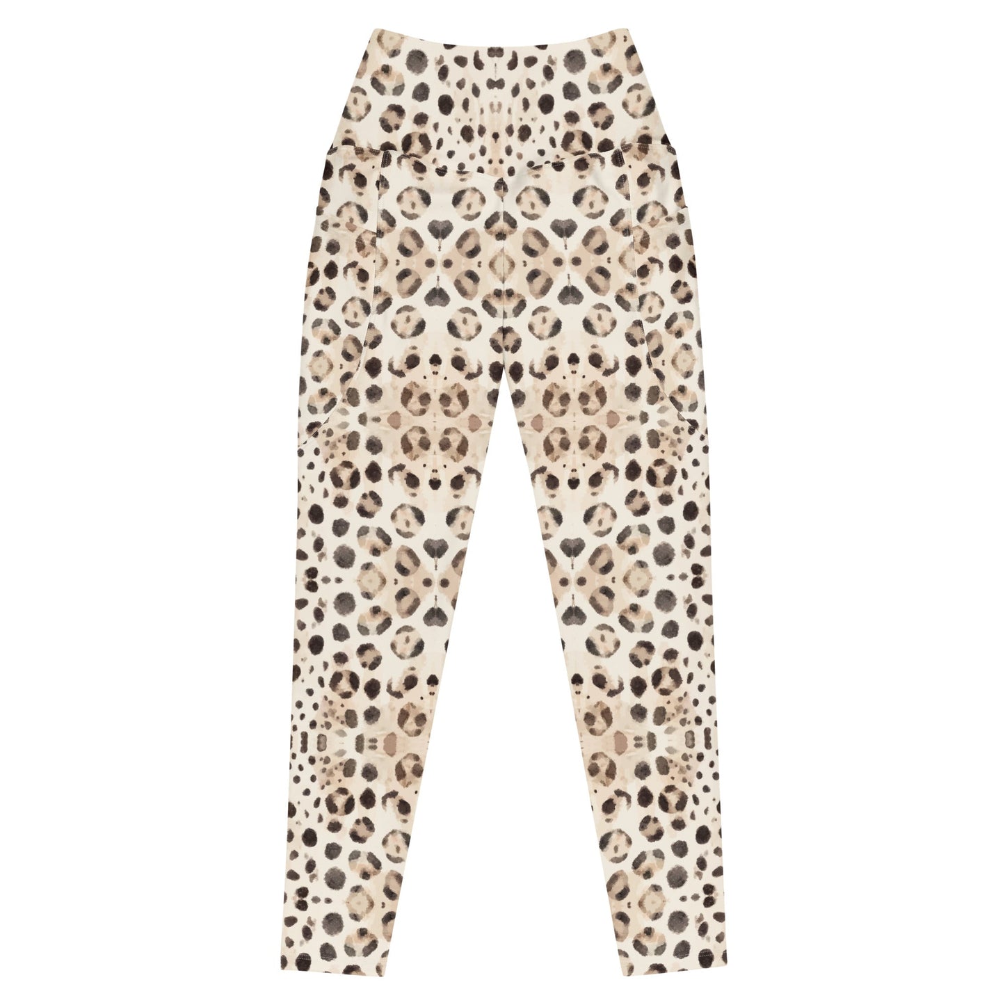 Leopard Shark Eco Swim Leggings With Pockets - Salinity Swimwear