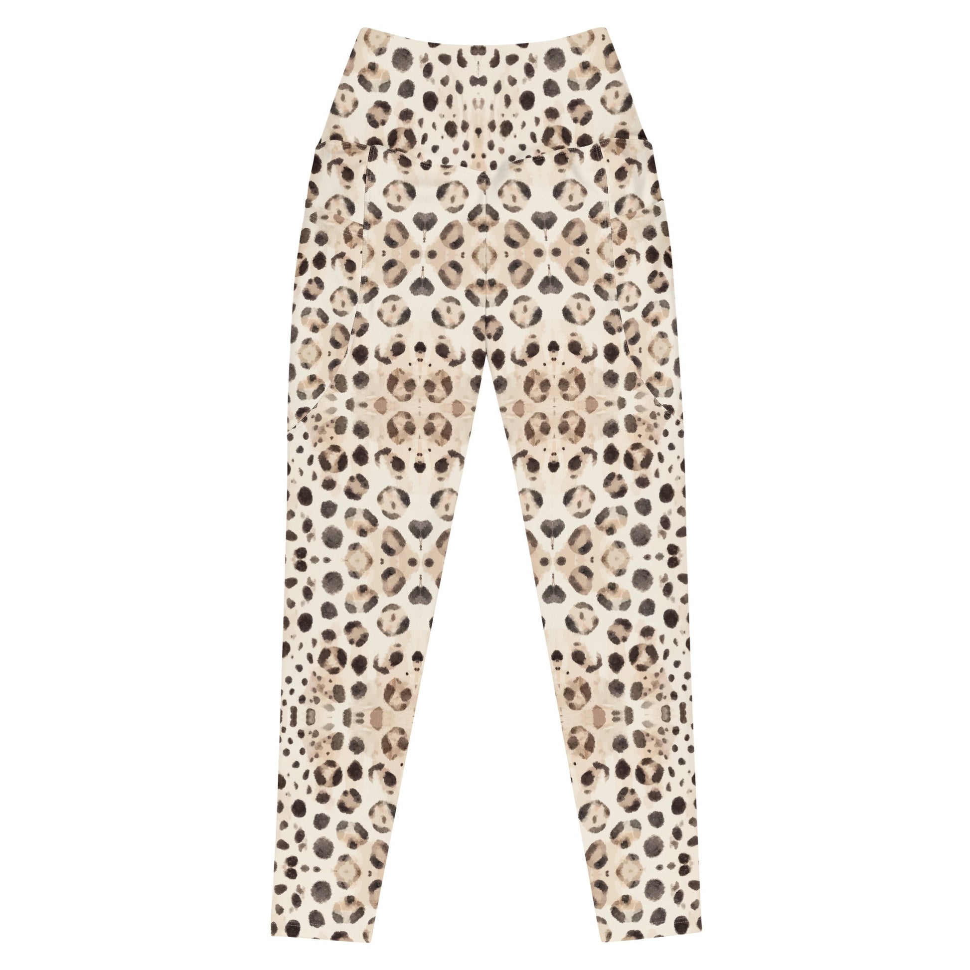 Leopard Shark Eco Swim Leggings With Pockets - Salinity Swimwear