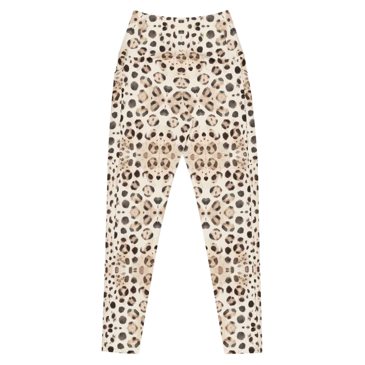 Leopard Shark Eco Swim Leggings With Pockets - Salinity Swimwear