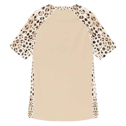 Leopard Shark Men’s Short Sleeve Swim Shirt - 