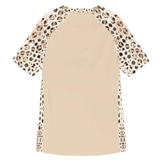 Leopard Shark Men’s Short Sleeve Swim Shirt - 