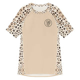 Leopard Shark Men’s Short Sleeve Swim Shirt -  - ["Leopard Shark","men","rash guard","shark"]