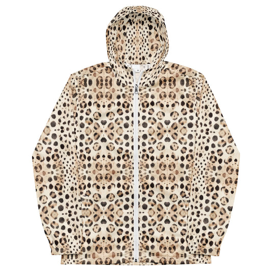 Leopard Shark Men’s Windbreaker - 