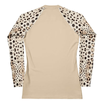 Leopard Shark Women's Rash Guard Solid - 