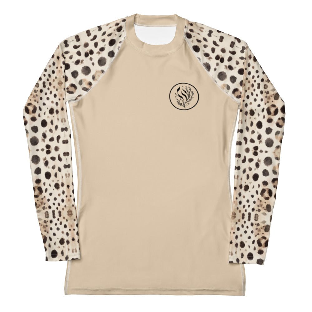 Leopard Shark Women's Rash Guard Solid - 