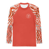Lionfish Stripes Men's Rash Guard -  - ["fish","lionfish stripes","men","rash guard"]