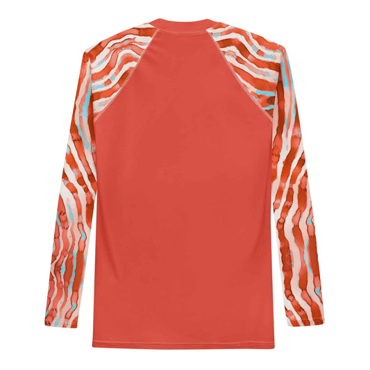 Lionfish Stripes Men's Rash Guard - 