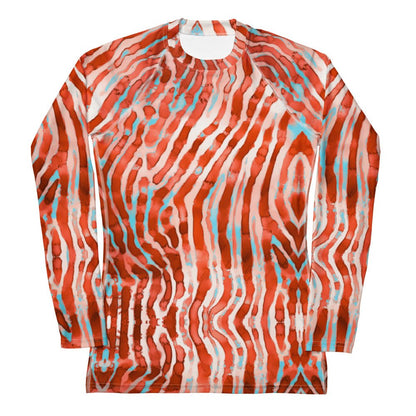 Lionfish Stripes Women's Rash Guard - 