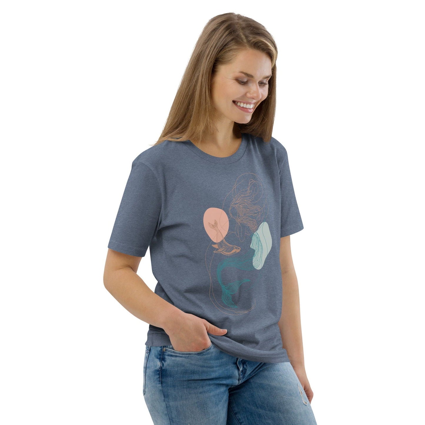 Mermaid’s Playmate Organic Cotton T-Shirt - 
