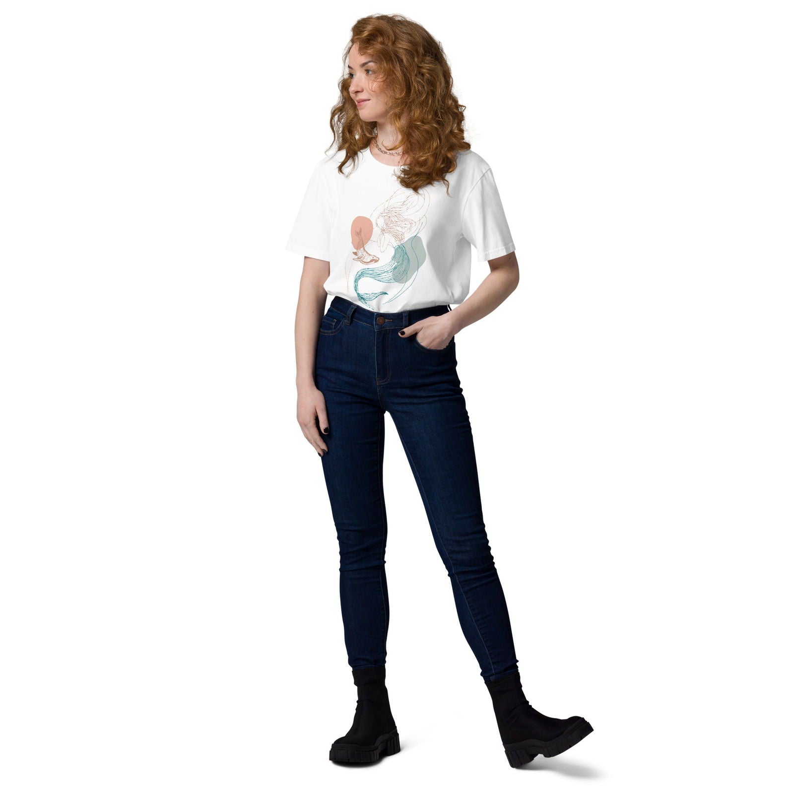 Mermaid’s Playmate Organic Cotton T-Shirt - 