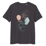 Mermaid’s Playmate Organic Cotton T-Shirt -  - ["mermaid","sea lion","T","women"]