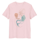 Mermaid’s Playmate Organic Cotton T-Shirt -  - ["mermaid","sea lion","T","women"]