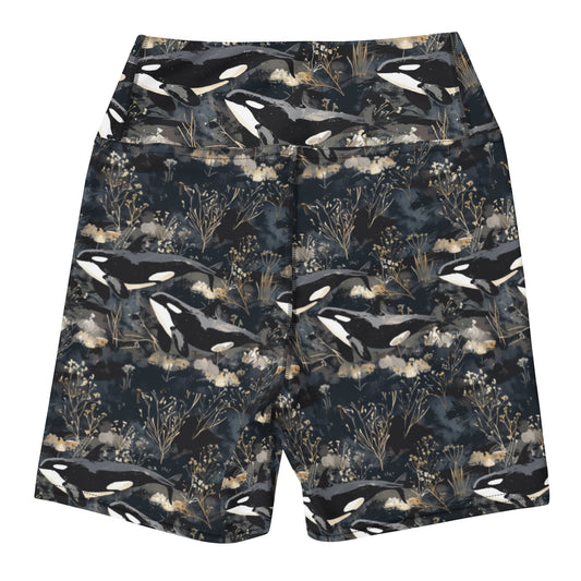 Midnight Orca 4" Inch Dive Shorts - 