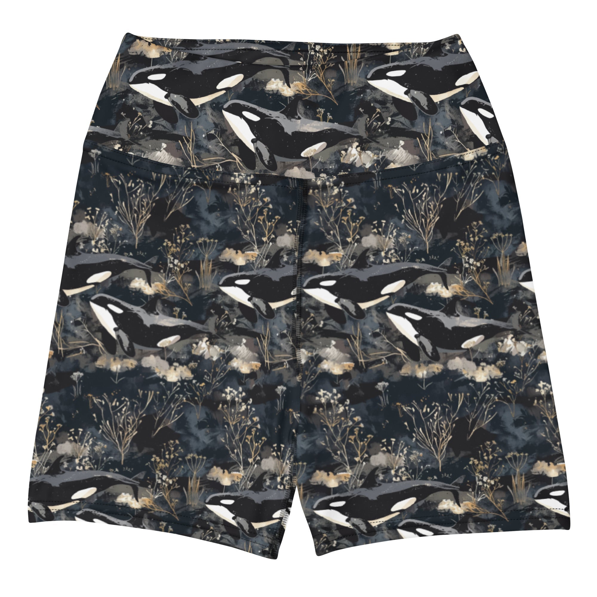 Midnight Orca 4" Inch Dive Shorts -  - ["Midnight Orca","orca","Short","women"]