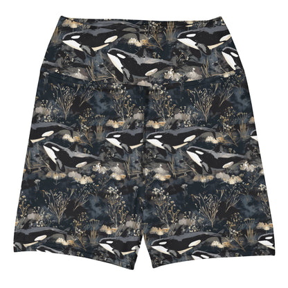 Midnight Orca 4" Inch Dive Shorts - 