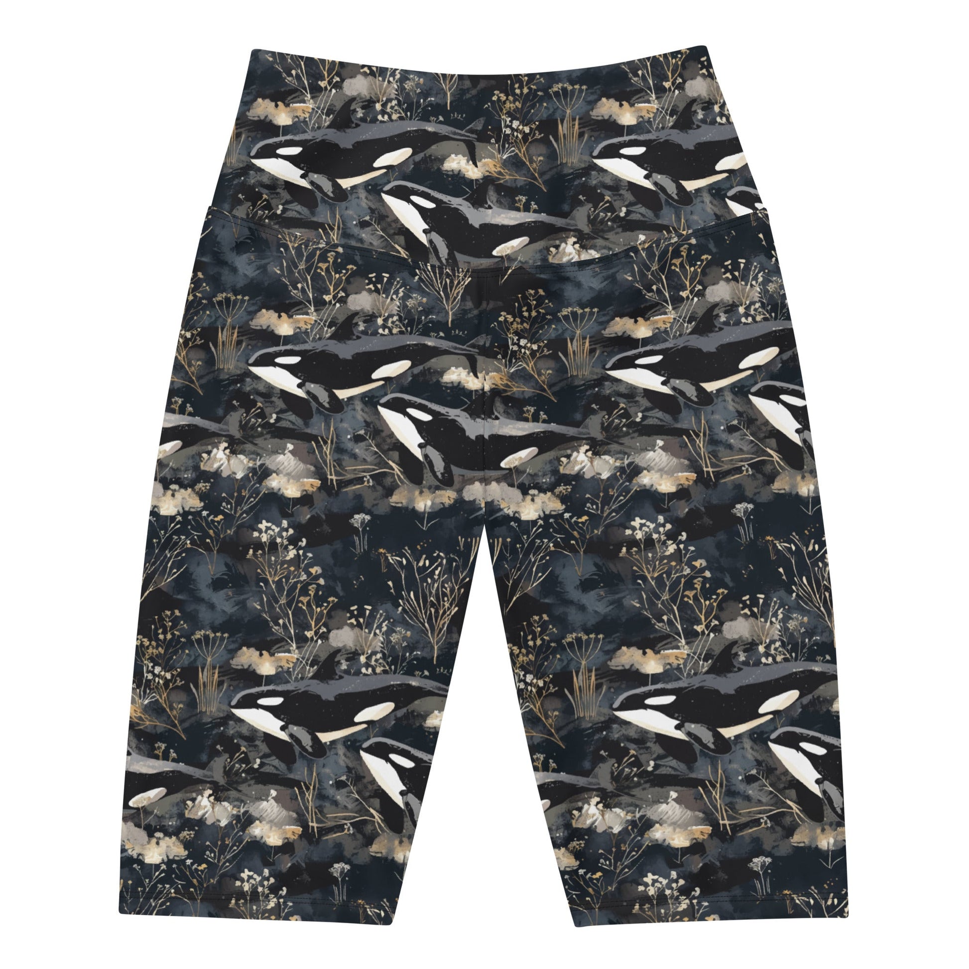 Midnight Orca 8" Inch Dive Shorts - 