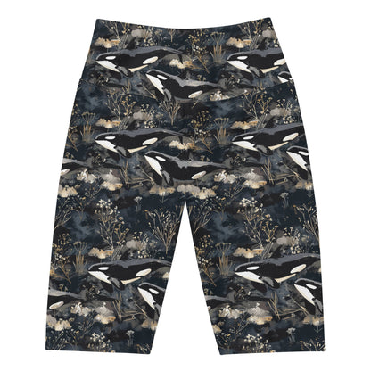 Midnight Orca 8" Inch Dive Shorts - 