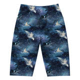 Moonlight Manta 8" Inch Dive Shorts -  - ["Moonlight Manta","ray","Short","women"]