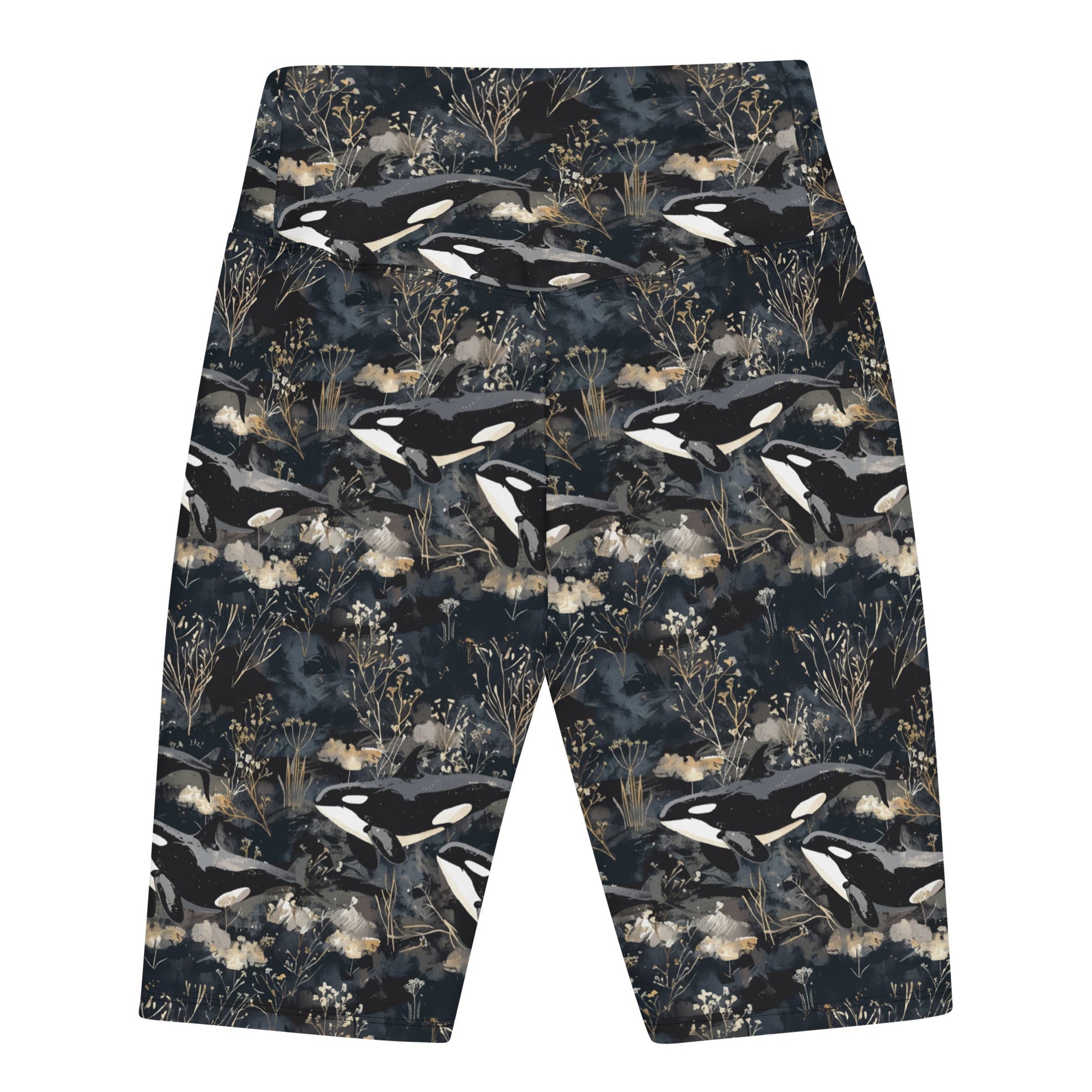 Midnight Orca 8" Inch Dive Shorts - 