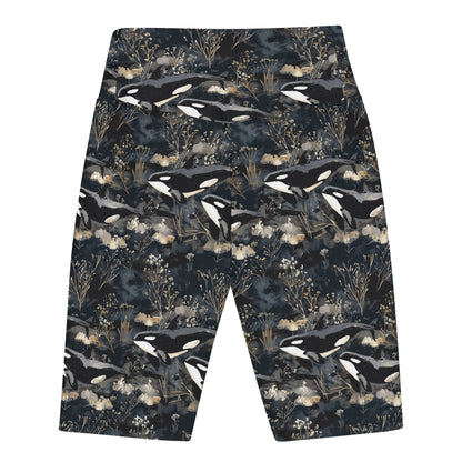Midnight Orca 8" Inch Dive Shorts - 