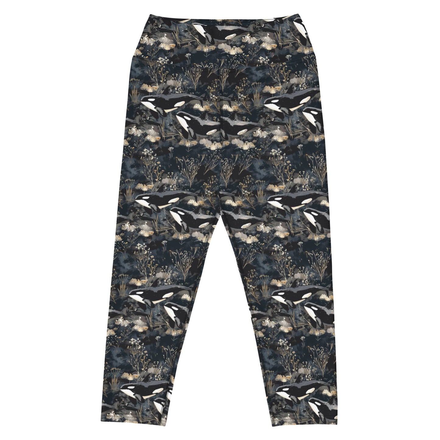 Oceanic Sea Turtle Capri Swim Leggings - 