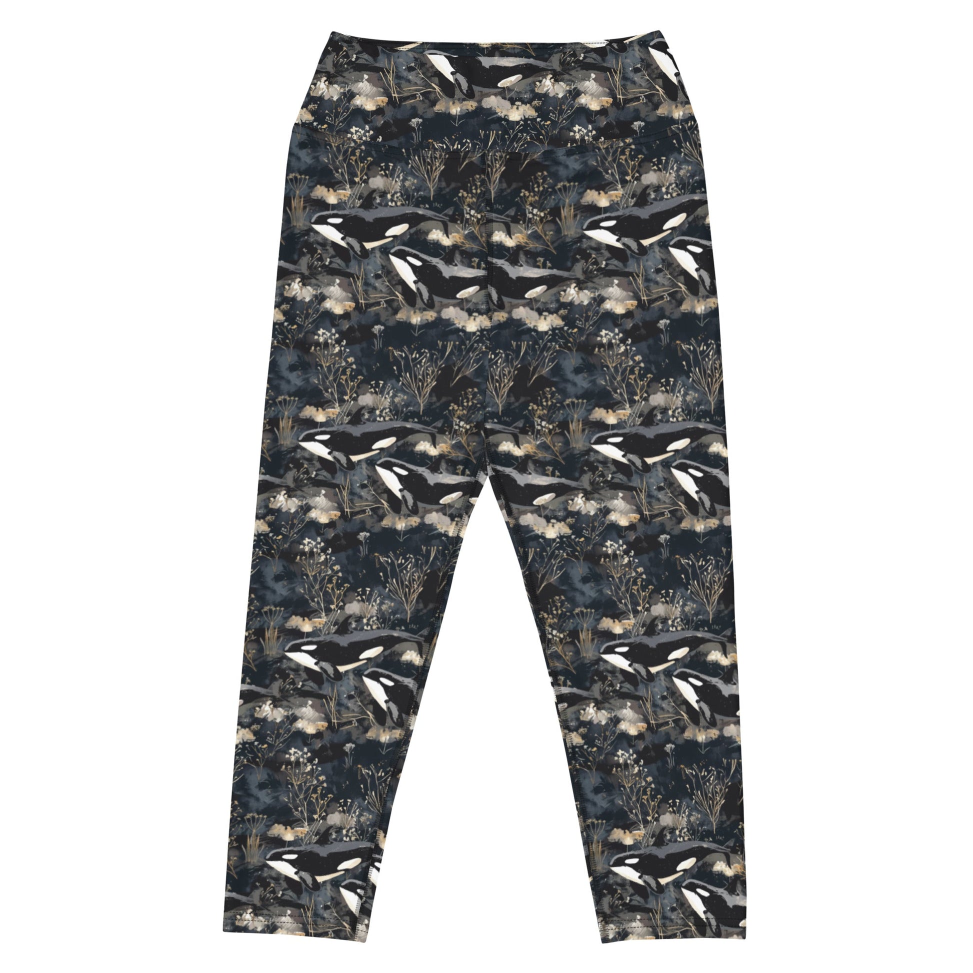 Oceanic Sea Turtle Capri Swim Leggings - 