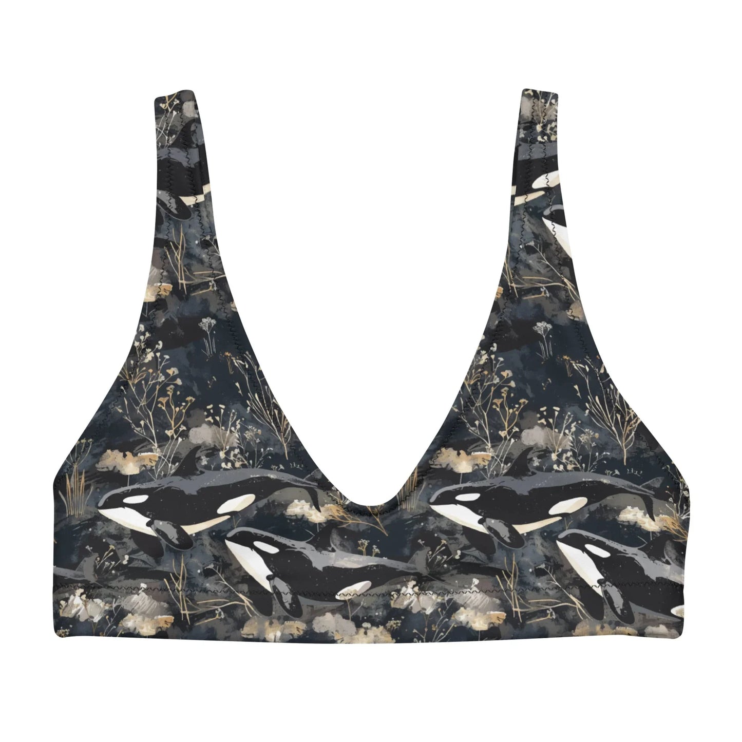Midnight Orca Eco Bikini Top - 