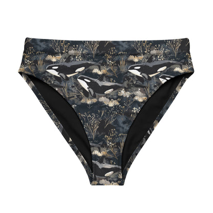 Coral Reef Eco High-Waisted Bikini Bottom - 