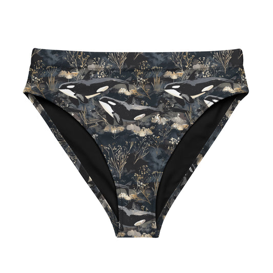 Coral Reef Eco High-Waisted Bikini Bottom - 