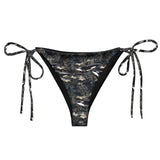 Blacktip Shark Drift Eco String Bikini Bottom -  - ["shark","shark watch","swim","Wildlife","women"]