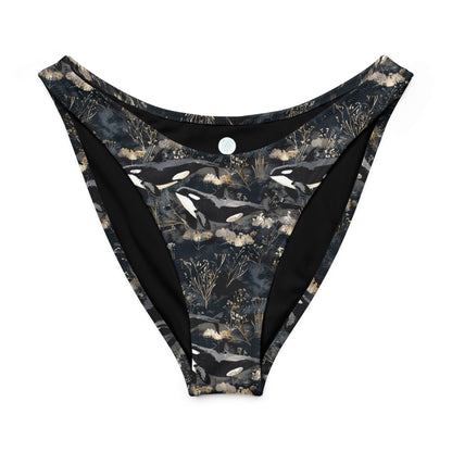 Invasive Lionfish Eco High-Leg Cheeky Bikini Bottom - 