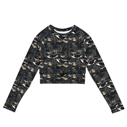 Spotted Eagle Ray Eco Cropped Rash Guard - 