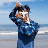 Midnight Orca Men's Rash Guard -  - ["men","Midnight Orca","orca","rash guard","Wildlife"]
