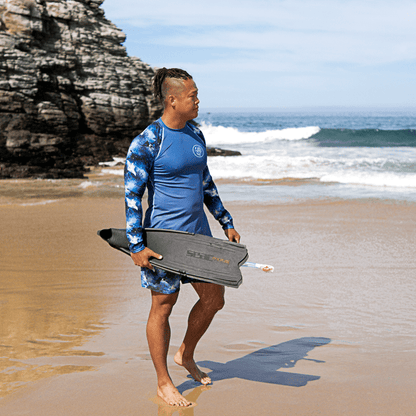 Oceza Midnight Orca Men's Rash Guard Rash Guard