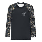 Midnight Orca Men's Rash Guard -  - ["men","Midnight Orca","orca","rash guard","Wildlife"]