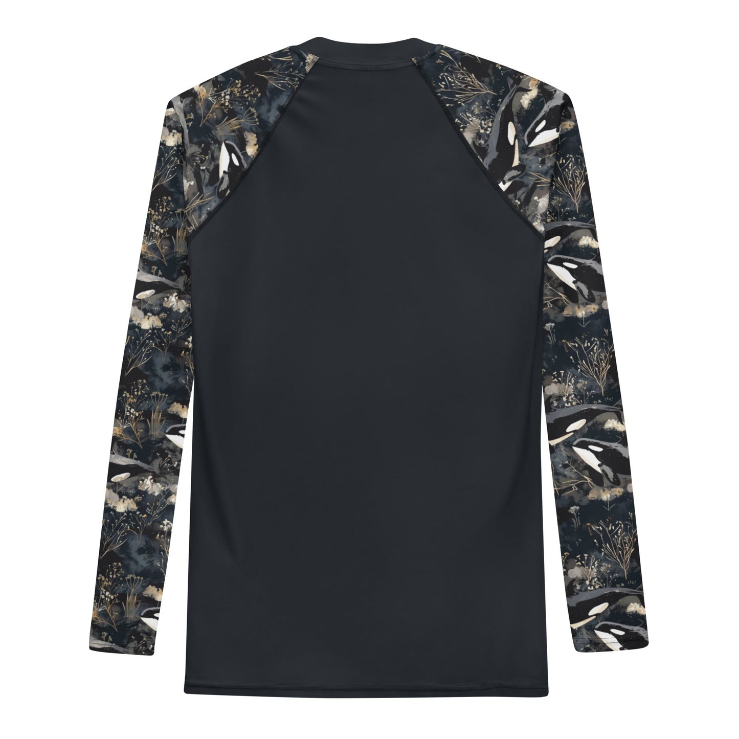 Midnight Orca Men's Rash Guard - 
