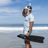 Midnight Orca Men’s Short Sleeve Swim Shirt -  - ["Men","Midnight Orca","orca","Rash guard","Wildlife"]