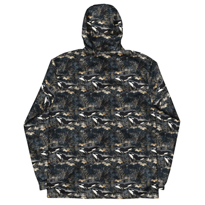 Midnight Orca Men's Windbreaker - 