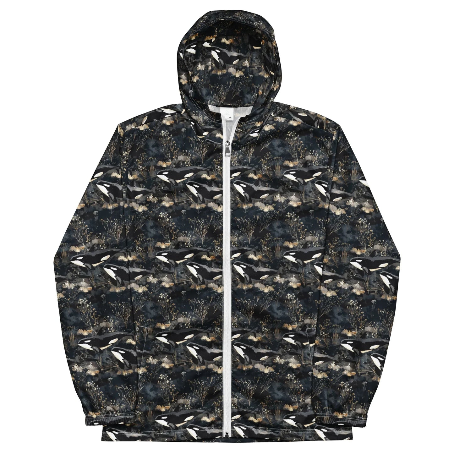 Midnight Orca Men's Windbreaker - 