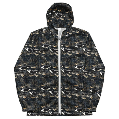 Midnight Orca Men's Windbreaker - 