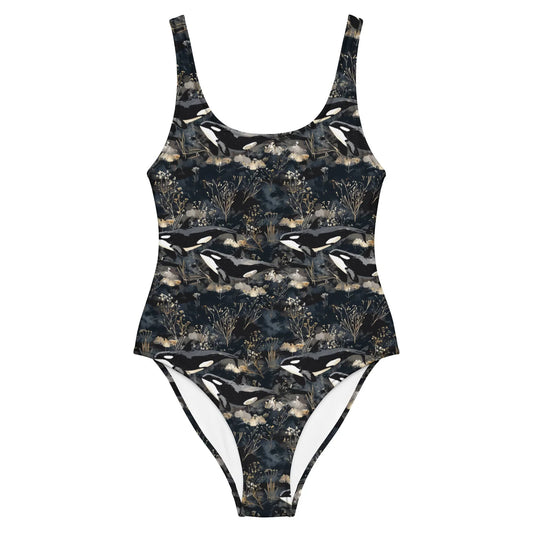 Midnight Orca One-Piece Swimsuit - 